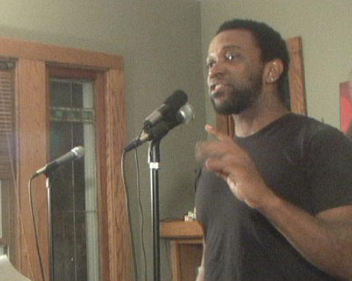 Roger Bonair Agard opens an evening of Real Talk Live, 2010